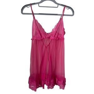 Pink Lingerie Top - Small